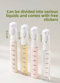 Kit de Voyage 4 en 1 — Flacons Rechargeables Anti-Fuite