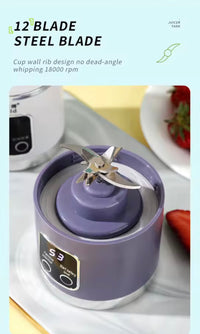 Blender Portable USB — Smoothies & Jus Frais Partout dans le Monde